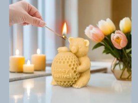 Molde silicona oso con panal HONEY FESTIVAL 